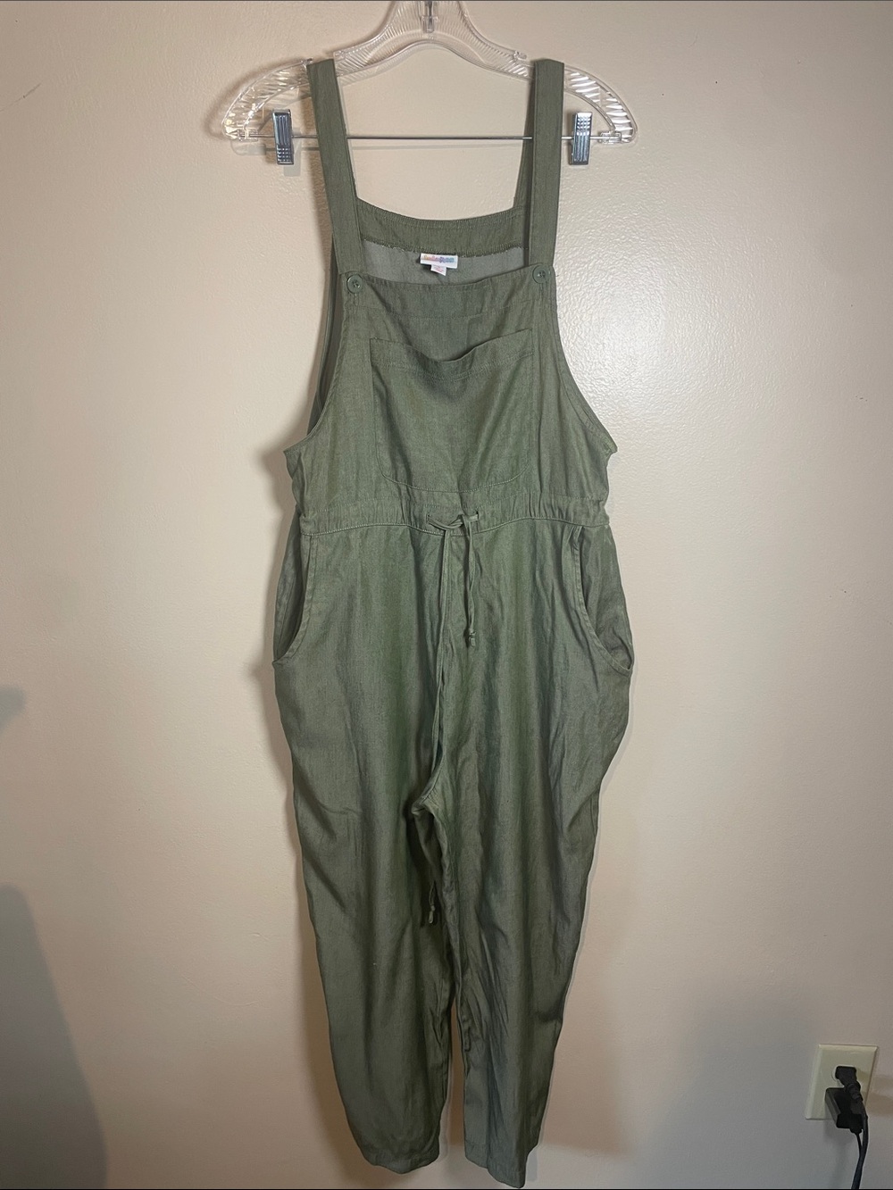 LuLaRoe Olive Green Juliet jumpsuit overalls
